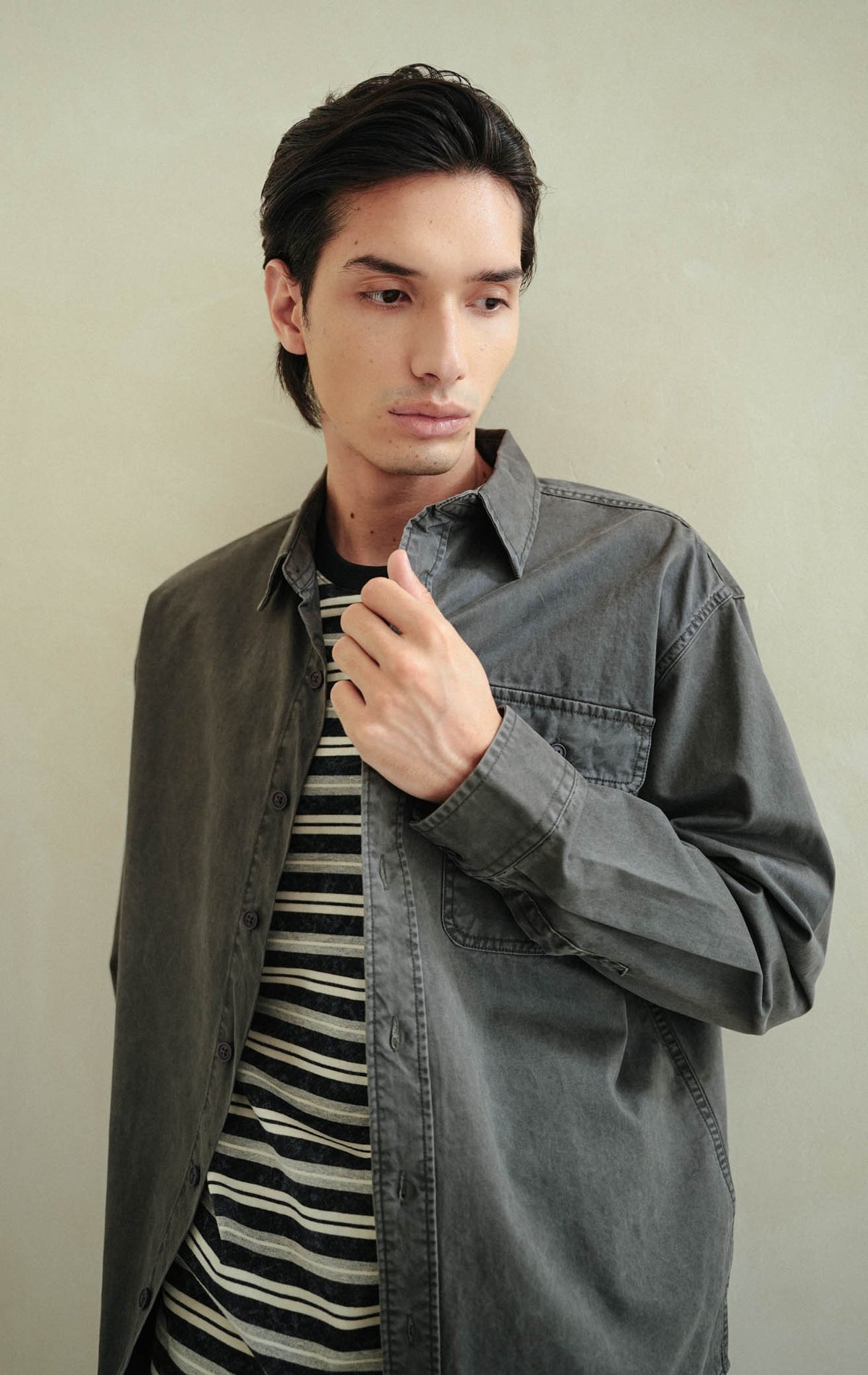 Gavin Top - Dark Grey