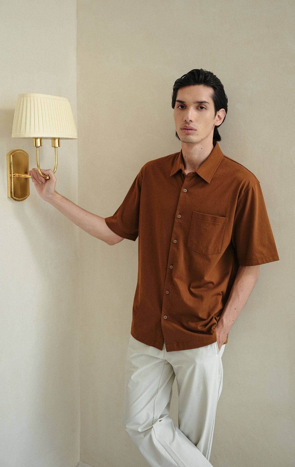 Felix Top - Taupe