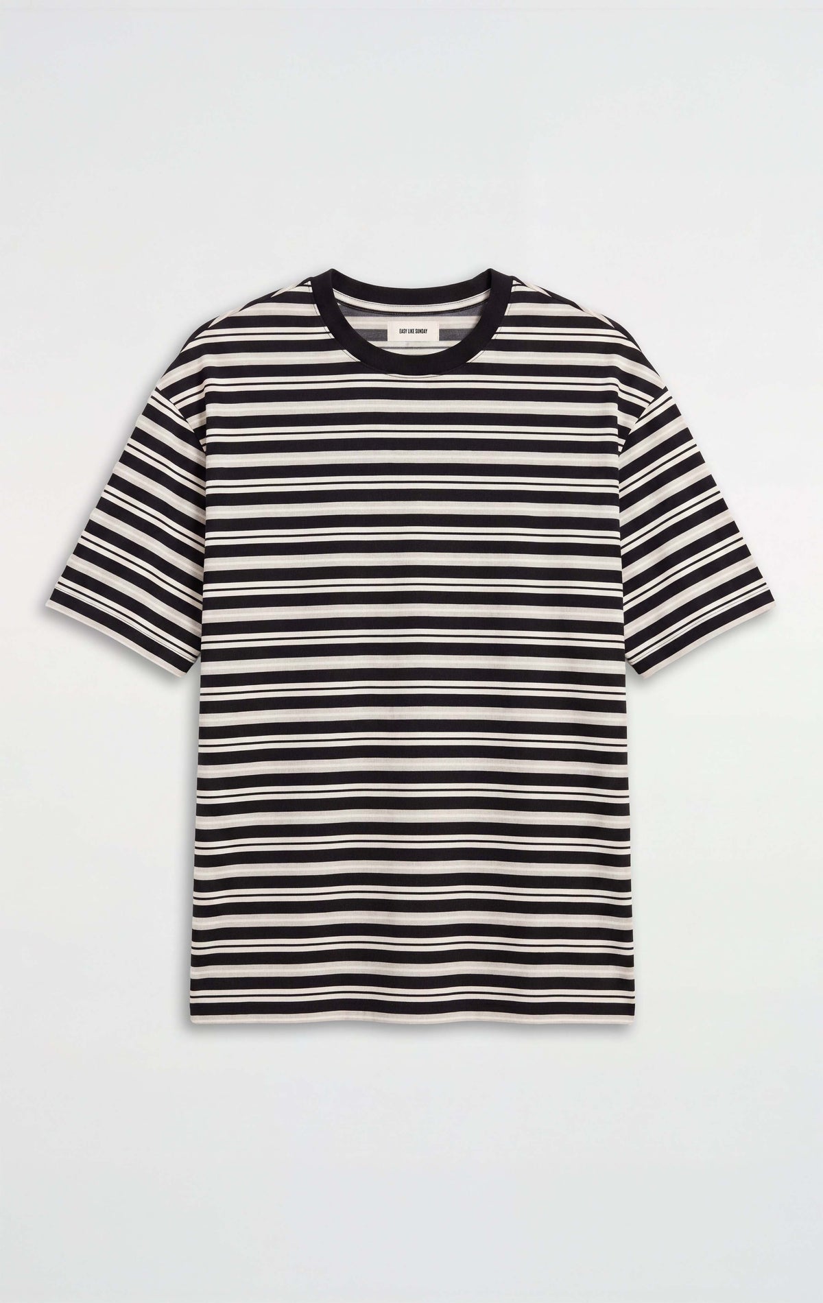 Julian Top - Black Stripe Grey