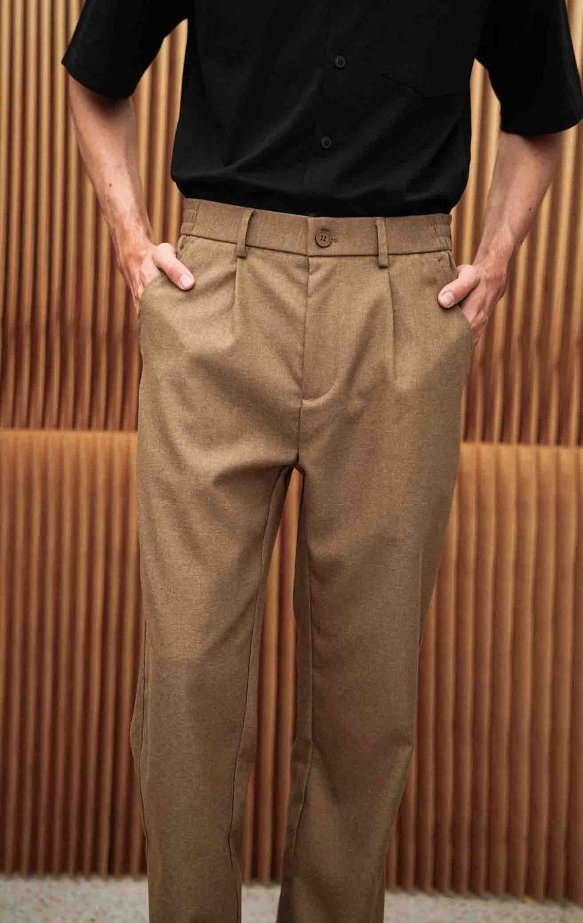 Nathaniel Long Pants - Khaki