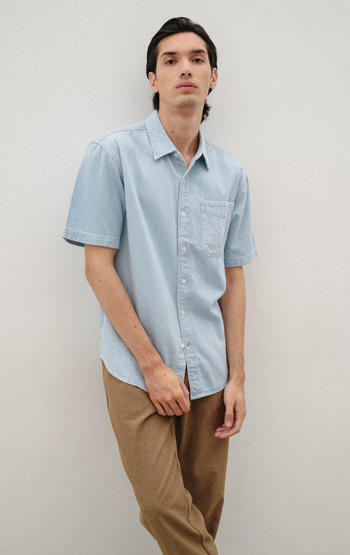 Damian Top - Denim Blue