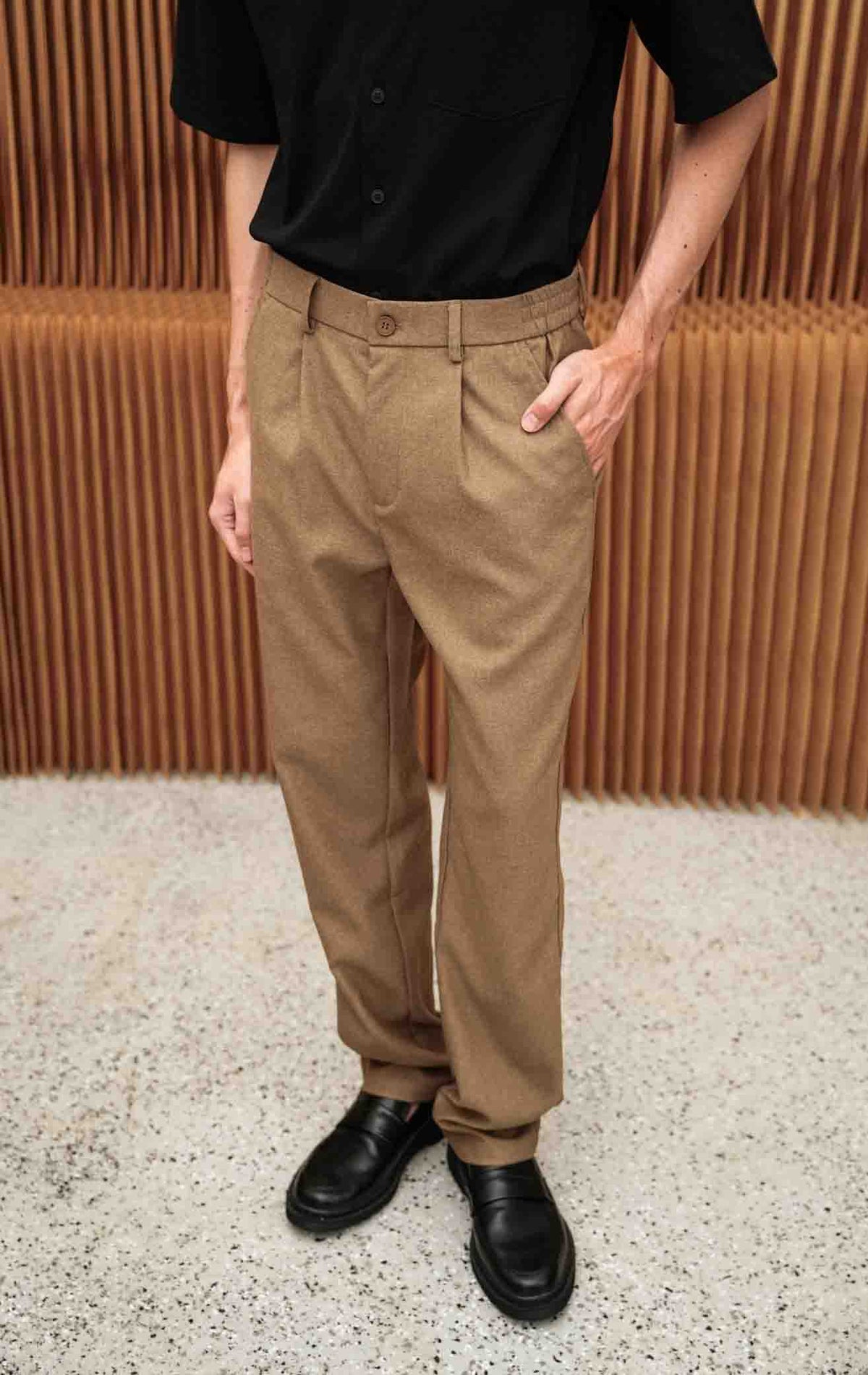 Nathaniel Long Pants - Khaki