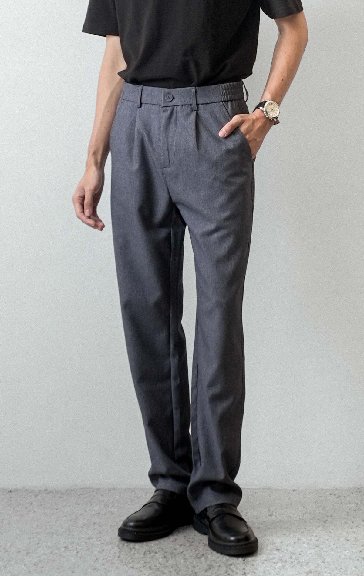 Nathaniel Long Pants - Dark Grey
