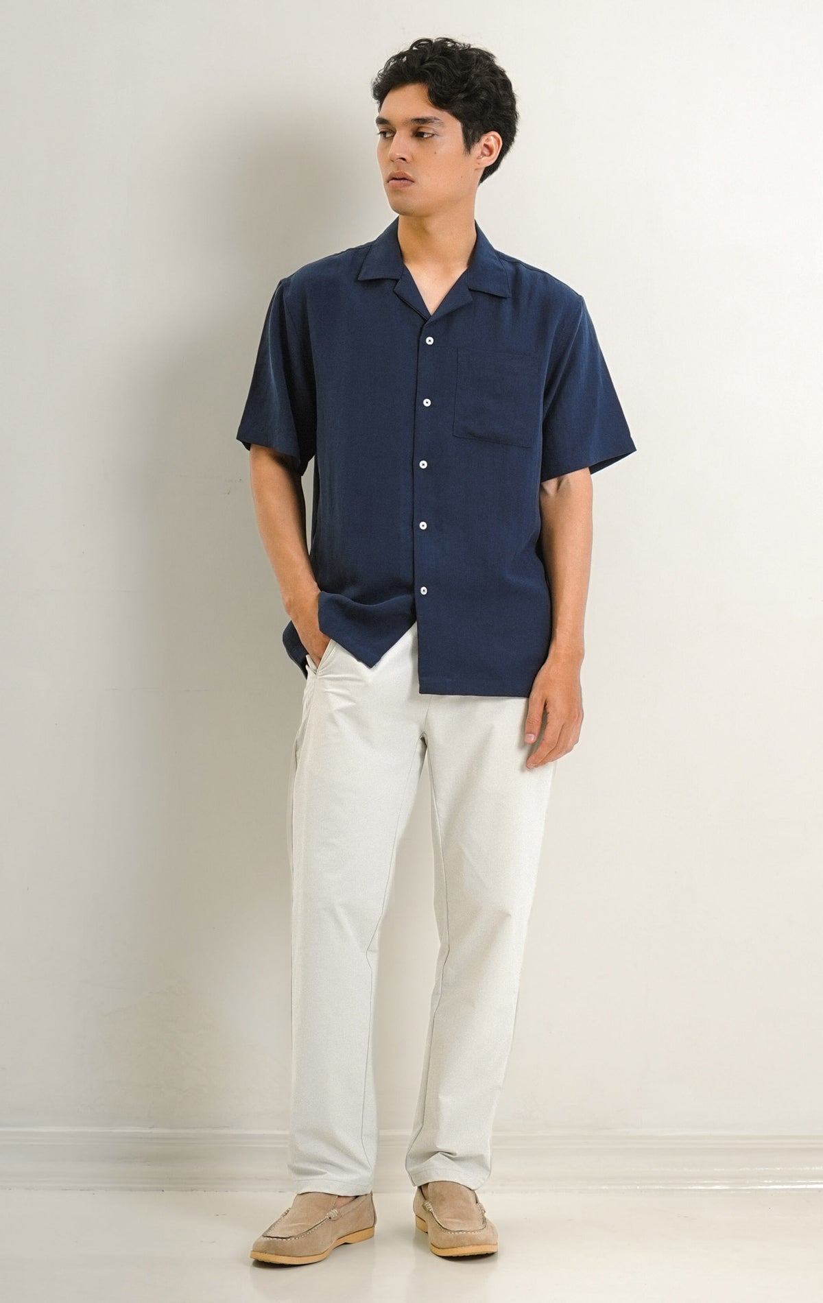 Gideon Top - Navy