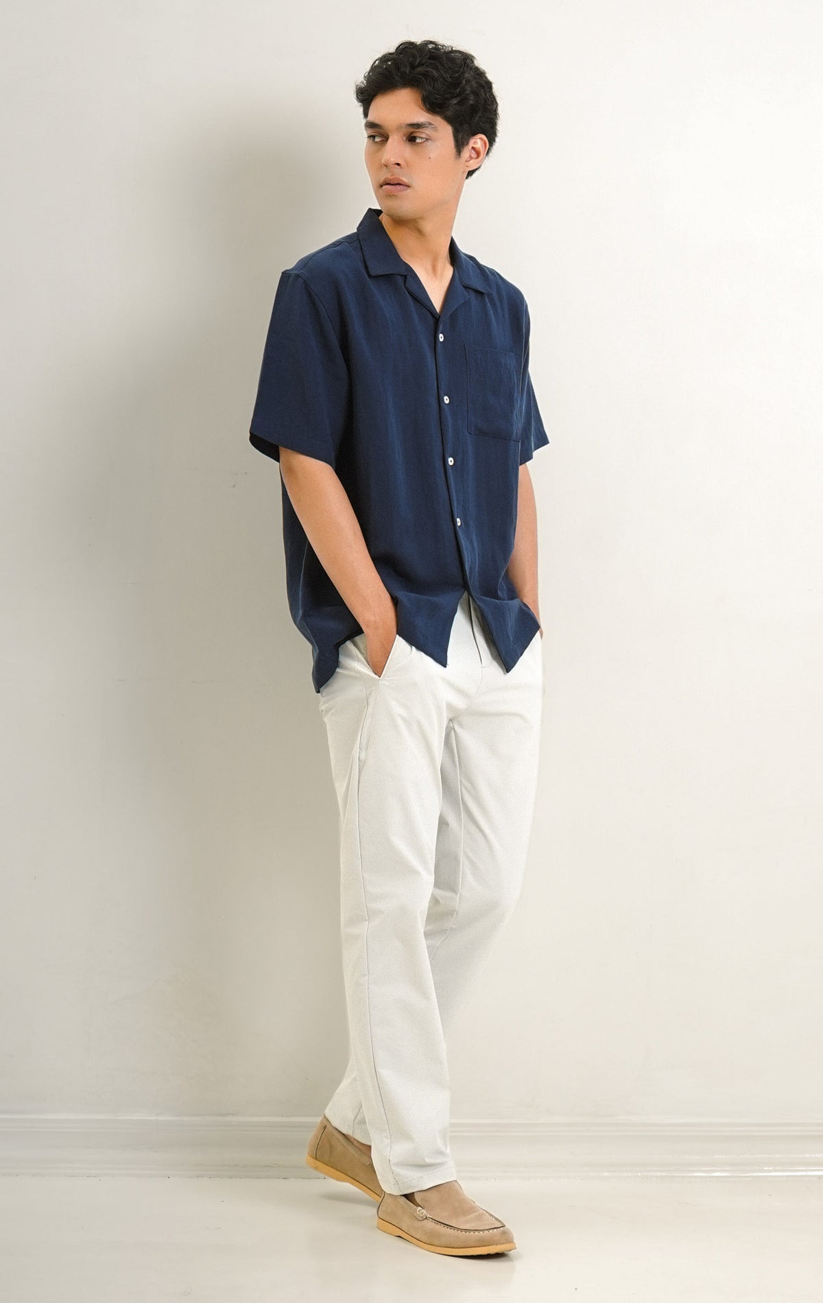 Gideon Top - Navy