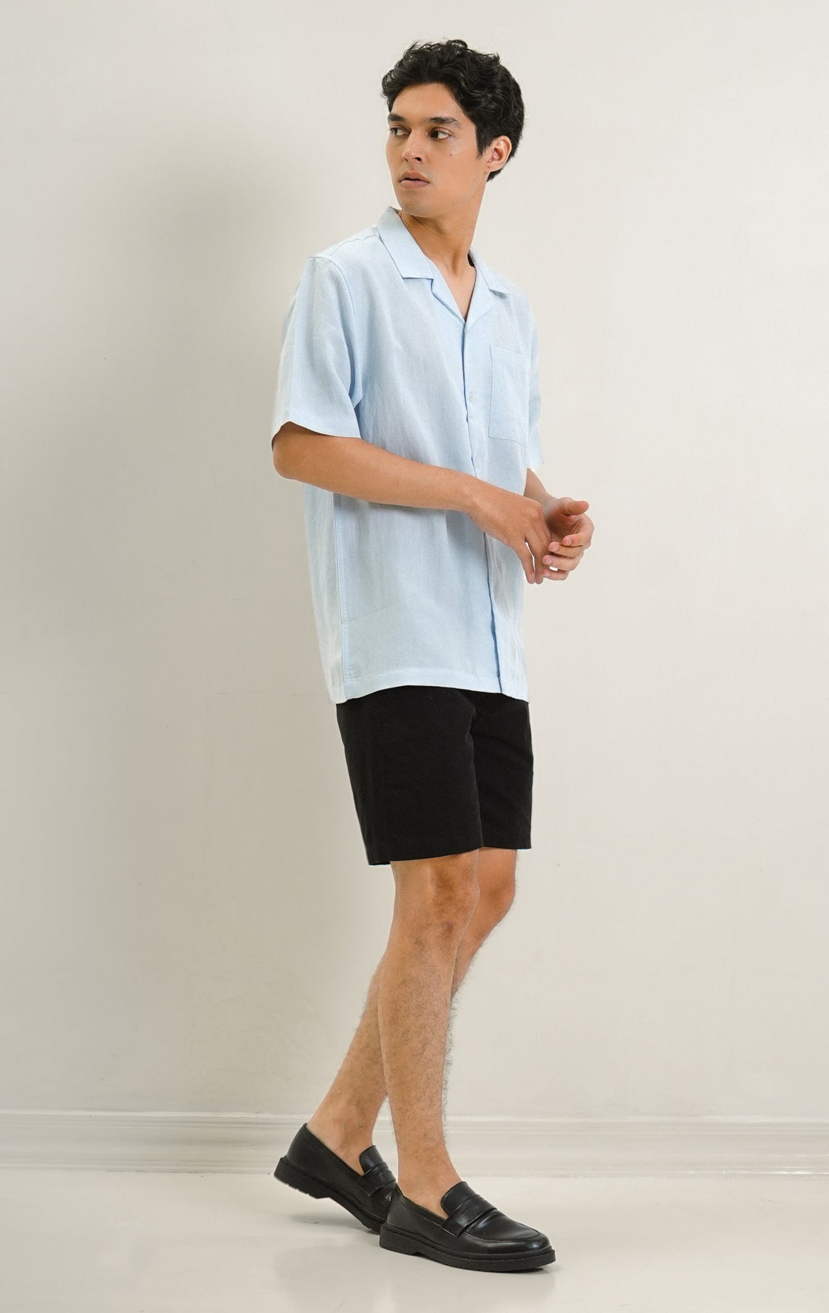 Gideon Top - Blue