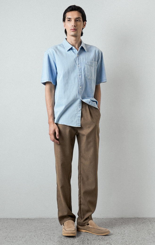 Damian Top - Denim Blue