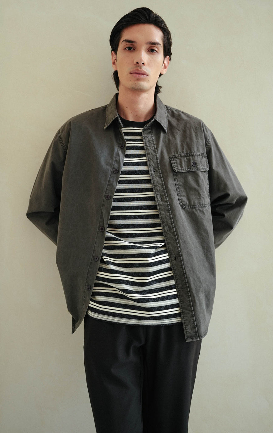 Gavin Top - Dark Grey