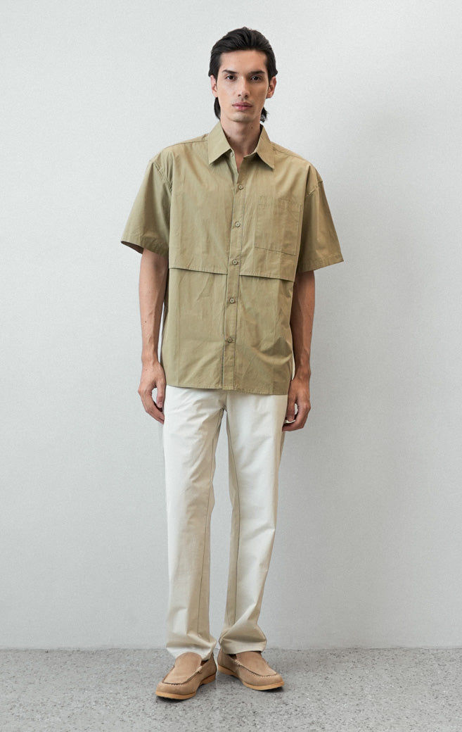 Owen Top - Dusty Olive