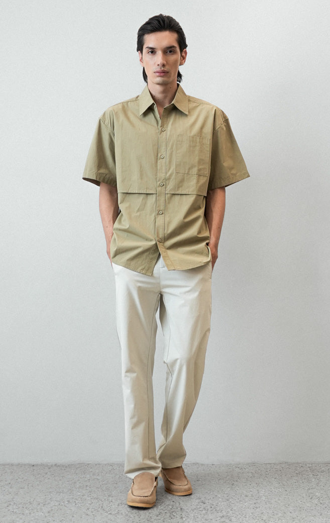 Owen Top - Dusty Olive