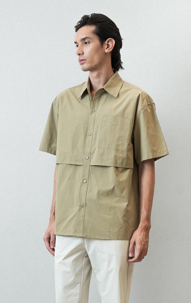 Owen Top - Dusty Olive