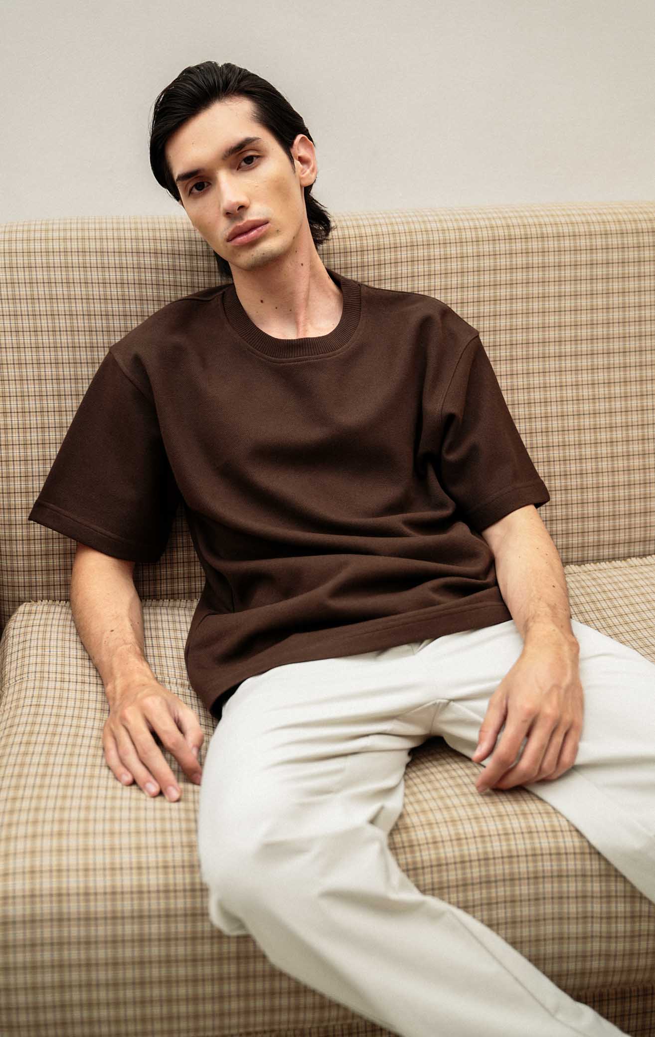 Lucas Top - Brown