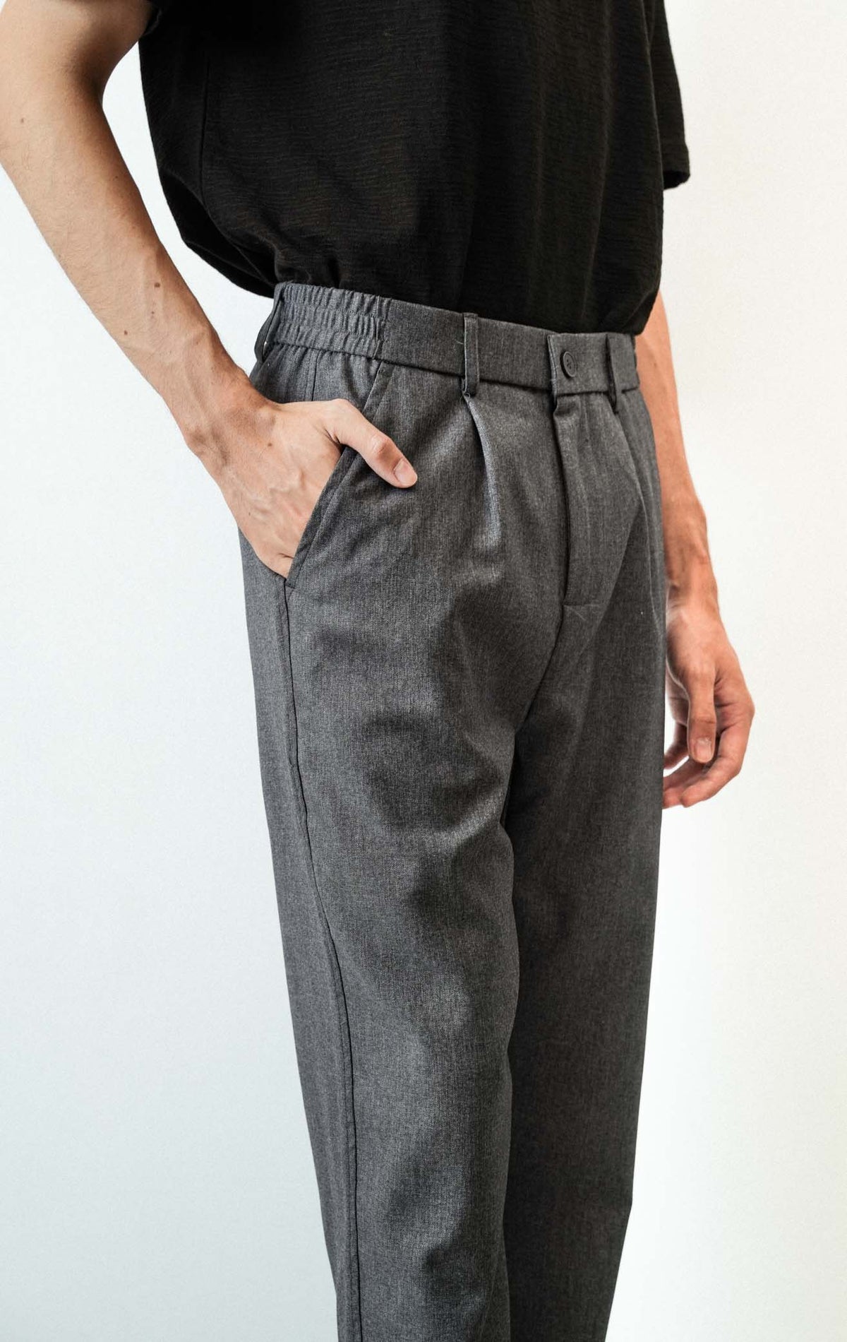 Nathaniel Long Pants - Dark Grey