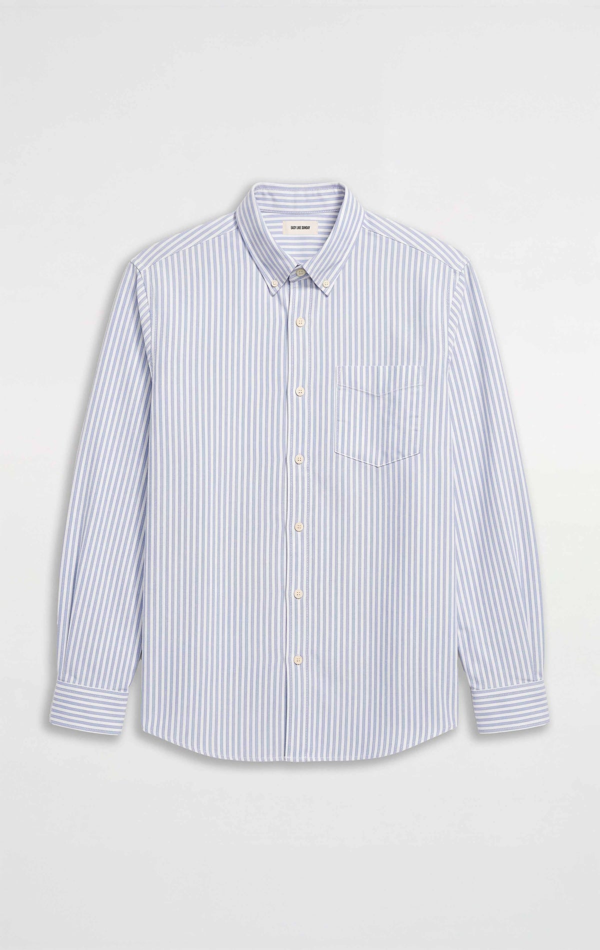 Marcus Top - Pinstripe Grey