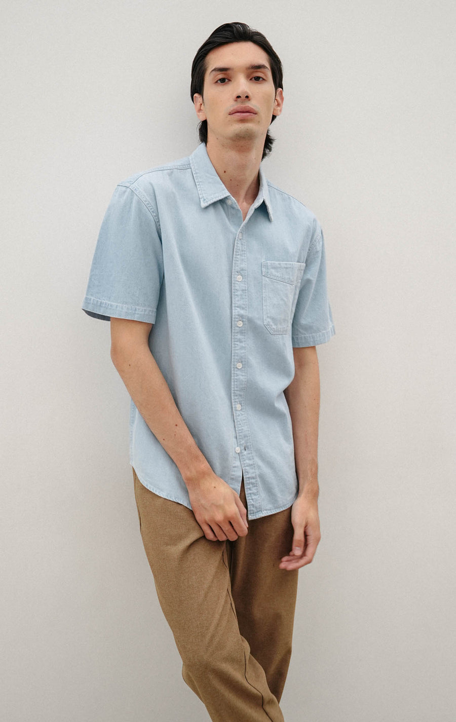 Damian Top - Denim Blue
