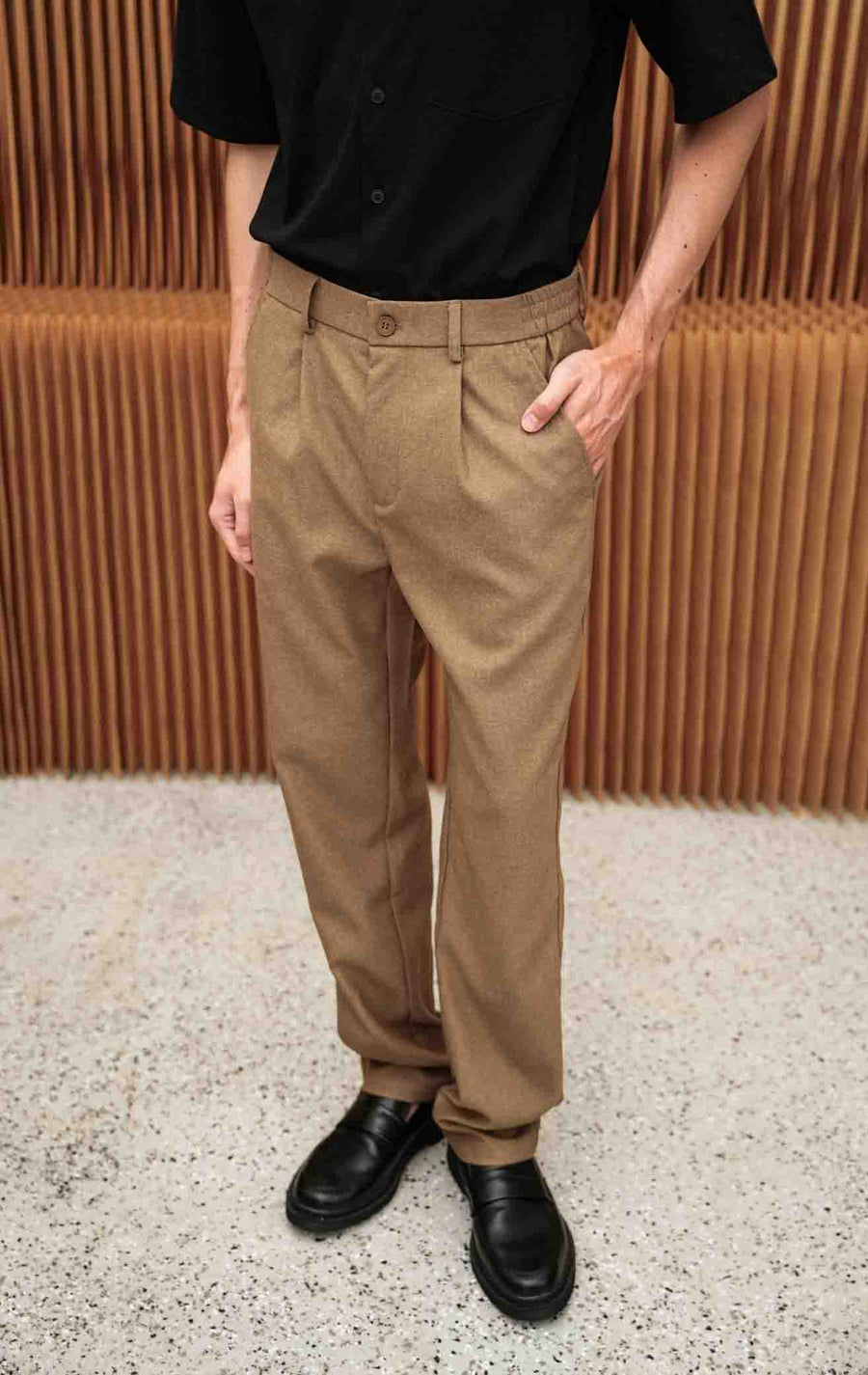 Nathaniel Long Pants - Khaki
