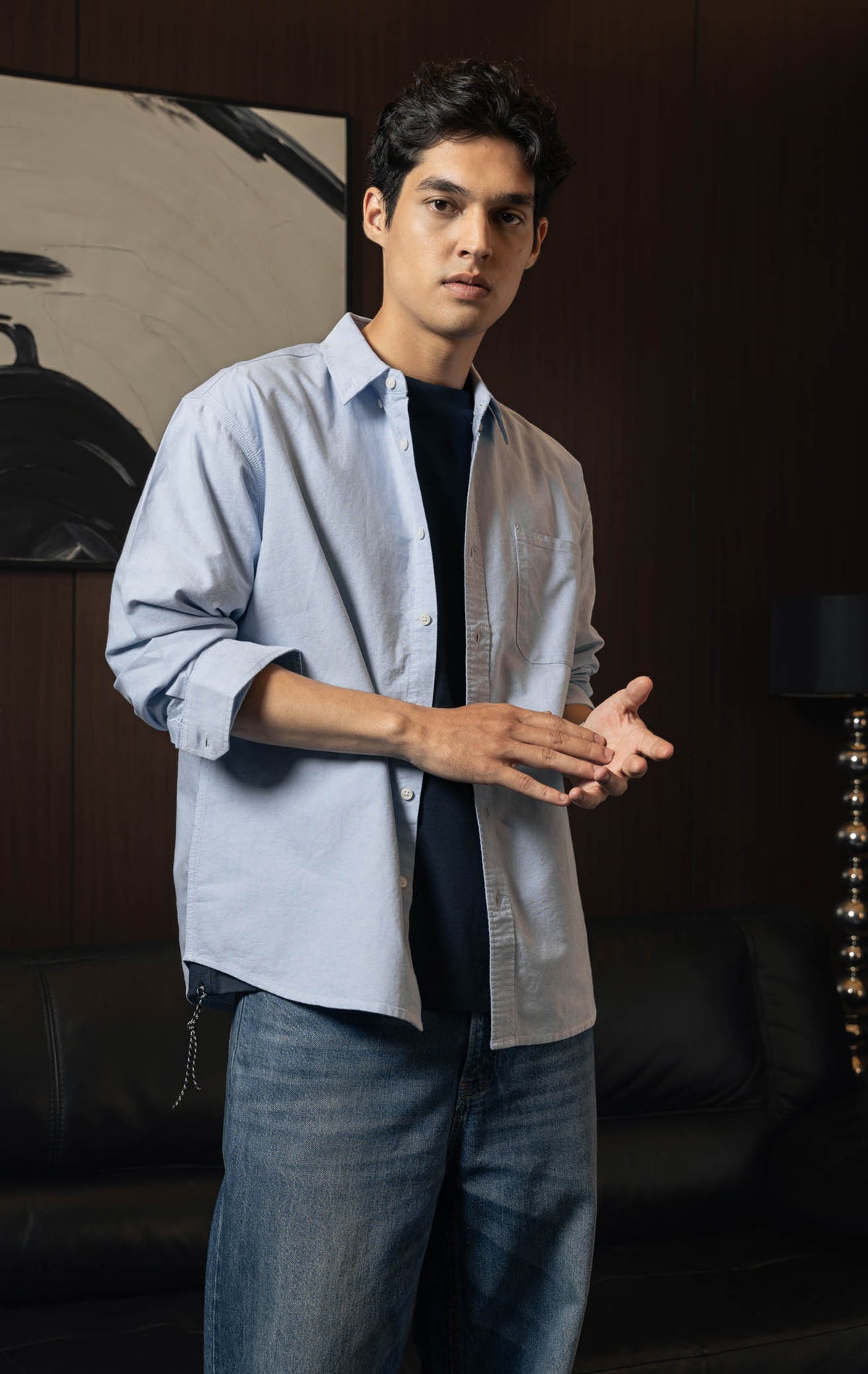 Cedric Shirt - Blue