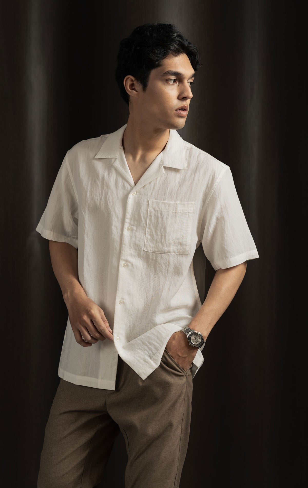 Gideon Top - White