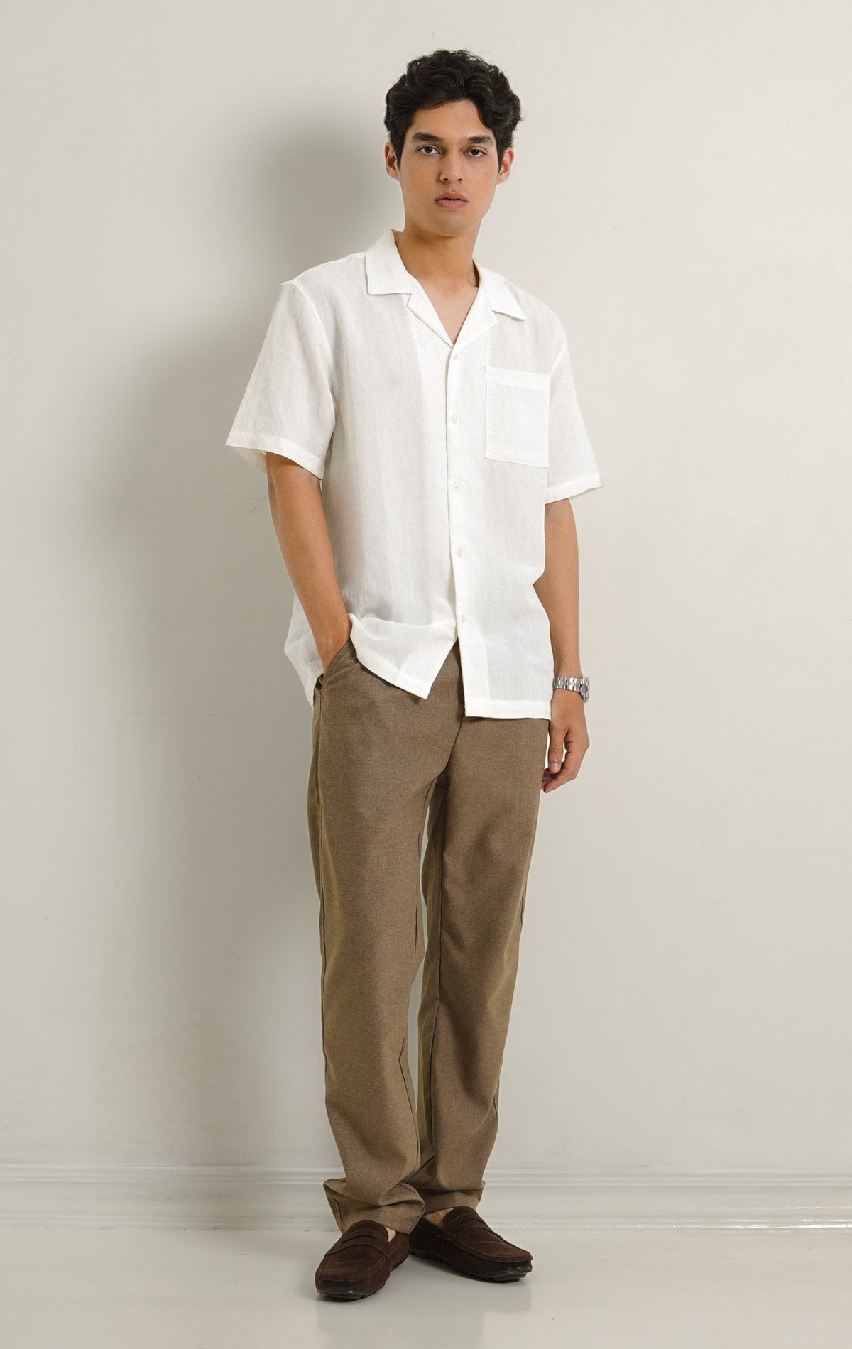Gideon Top - White