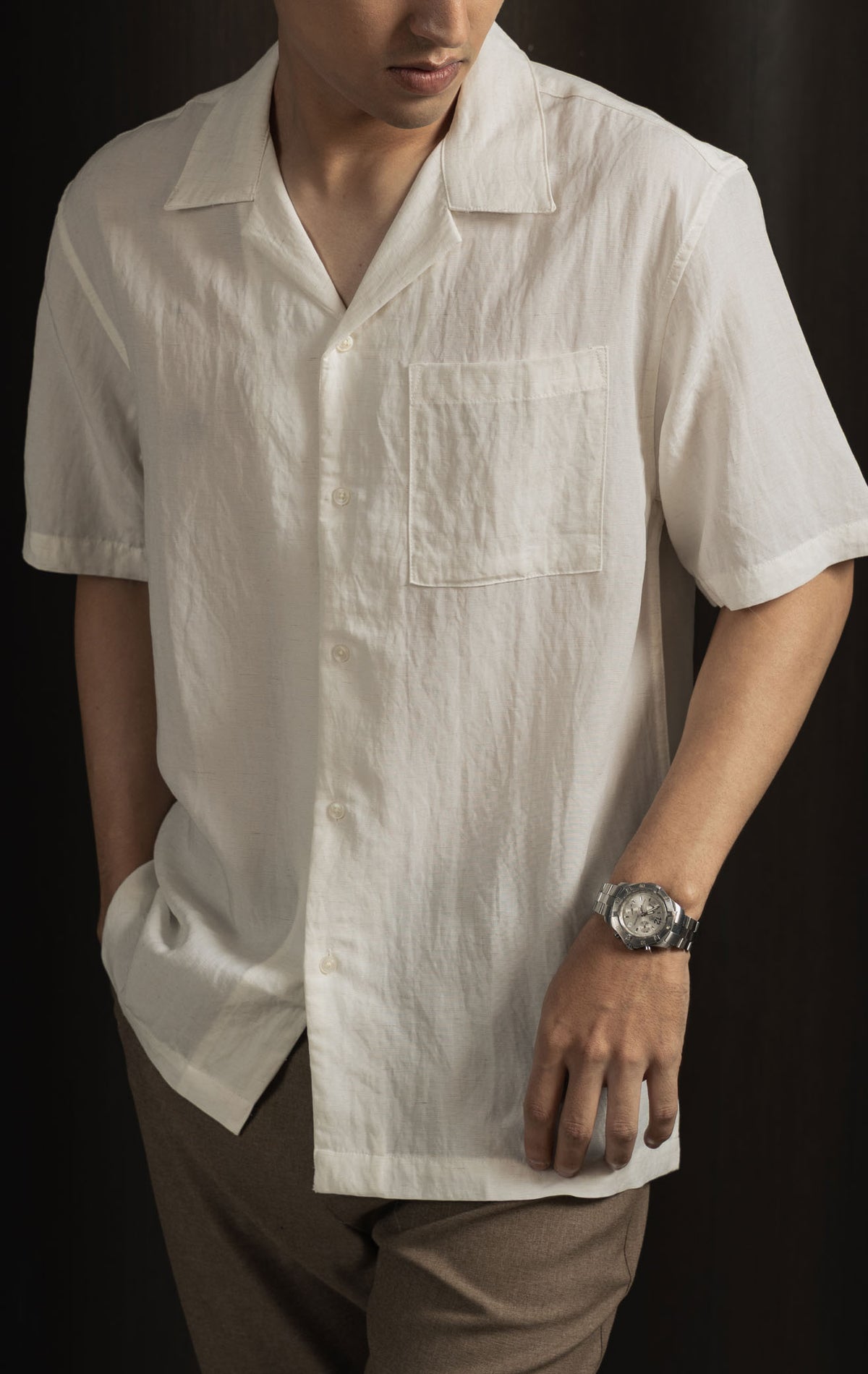Gideon Top - White