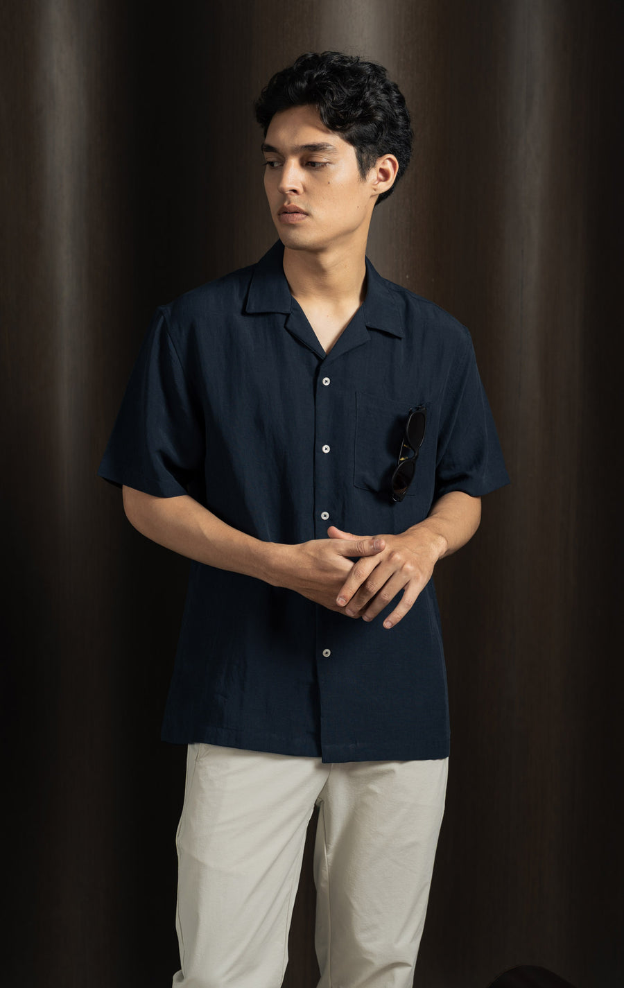 Gideon Top - Navy