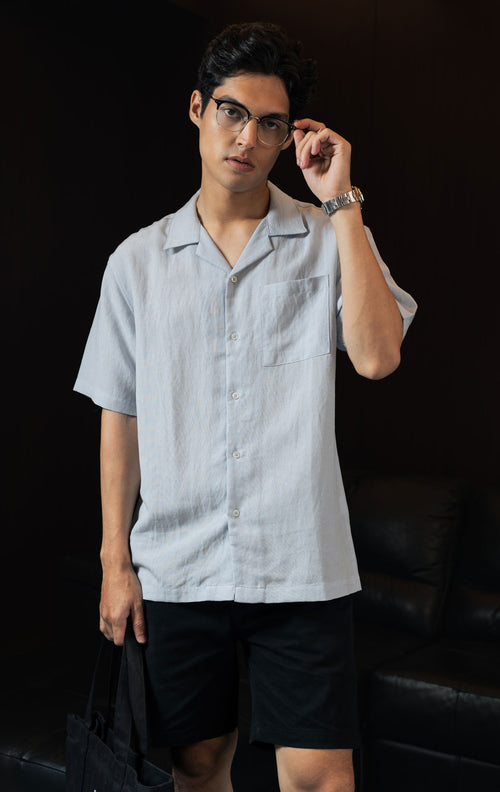 Gideon Top - Blue