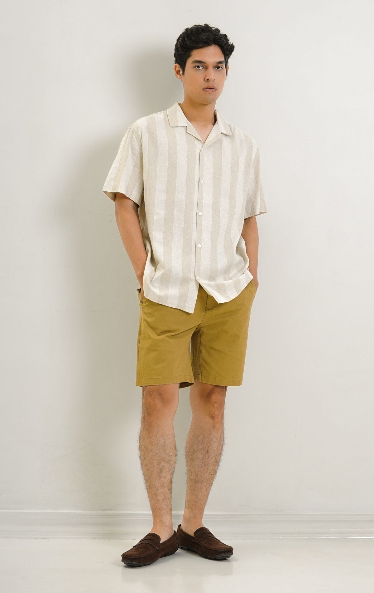Arthur Top Linen - Beige